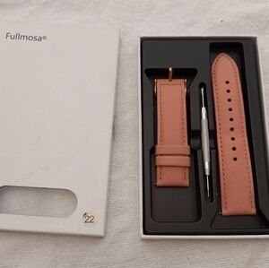 NEW Pink FULLMOSA WATCH STRAP REPLACEMENTS FOR SIZE 22” WATCHED